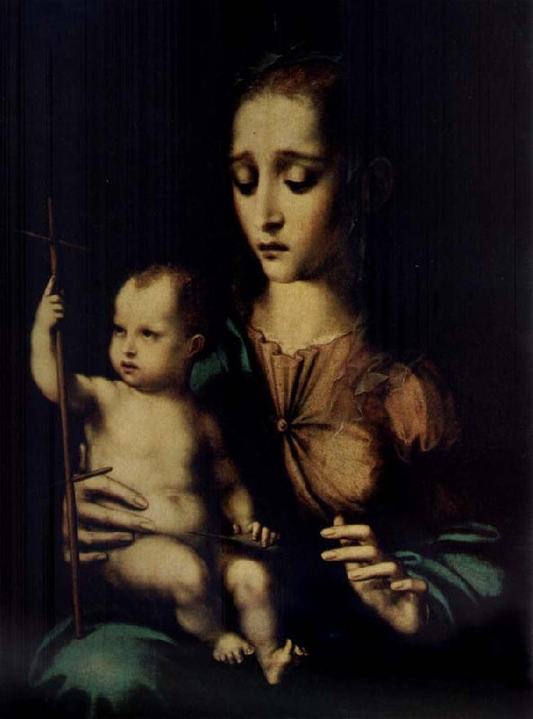 MORALES, Luis de Madonna and Child